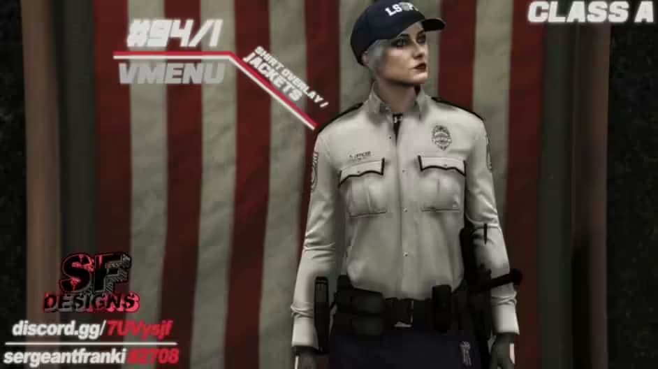 LSPD UP Major Male (+ Female Update) FiveM Script — esx 5