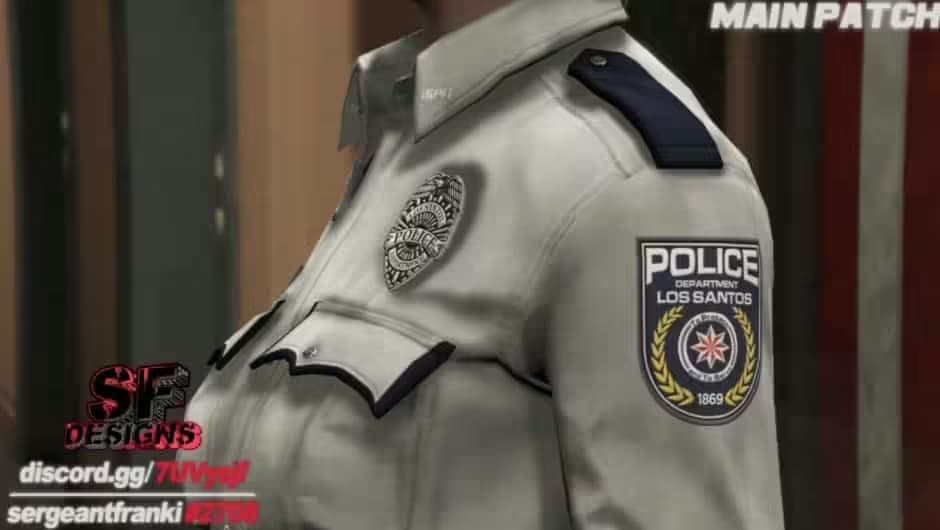 LSPD UP Major Male (+ Female Update) FiveM Script — esx 6