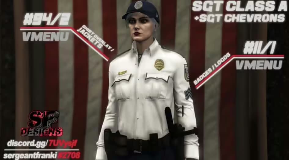 LSPD UP Major Male (+ Female Update) FiveM Script — esx 7