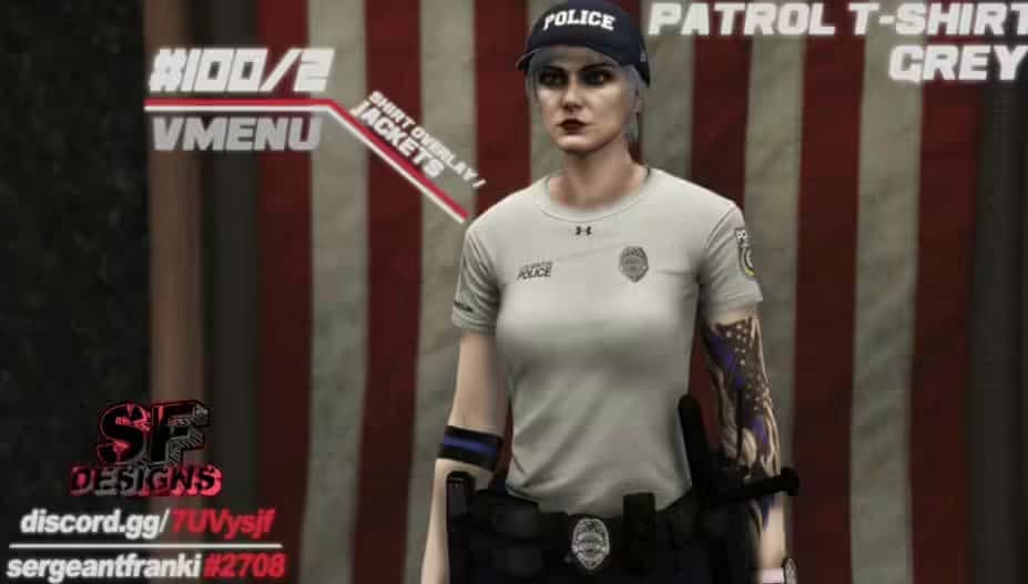 LSPD UP Major Male (+ Female Update) FiveM Script — esx 9
