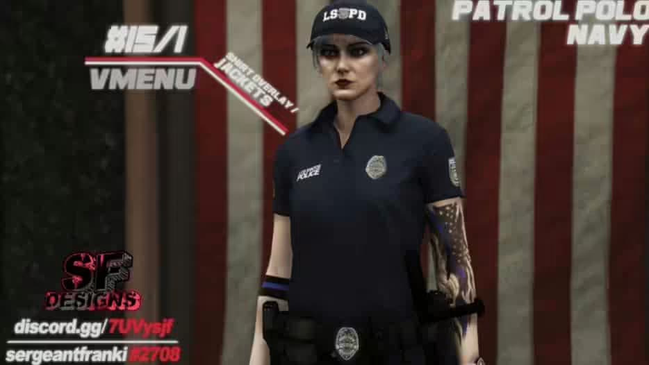LSPD UP Major Male (+ Female Update) FiveM Script — esx 10