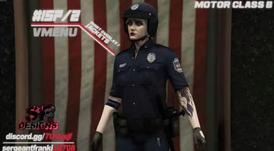 LSPD UP Major Male (+ Female Update) FiveM Script — esx 12