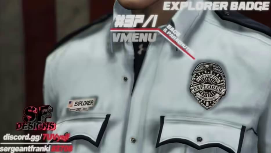 LSPD UP Major Male (+ Female Update) FiveM Script — esx 14