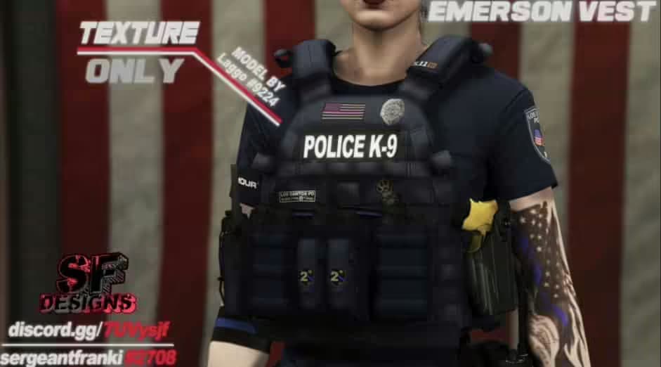 LSPD UP Major Male (+ Female Update) FiveM Script — esx 17
