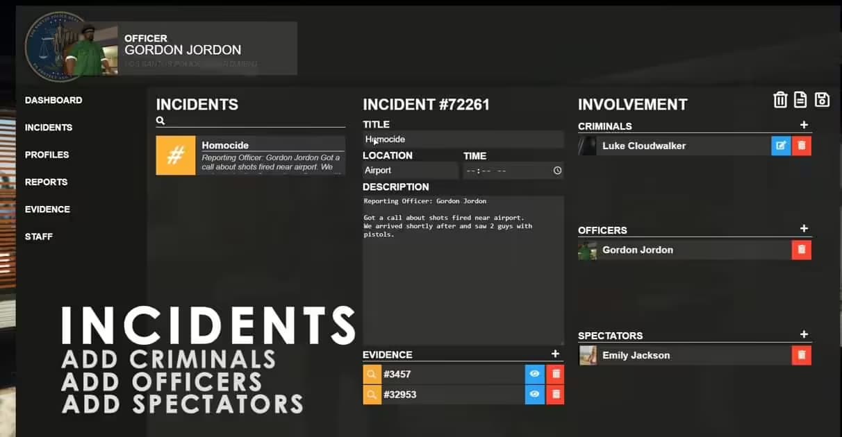 Core MDW / Police Computer (MDT) FiveM Script — esx 3