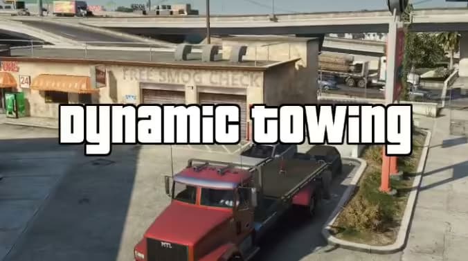 Dynamic Towing Job esx FiveM Script