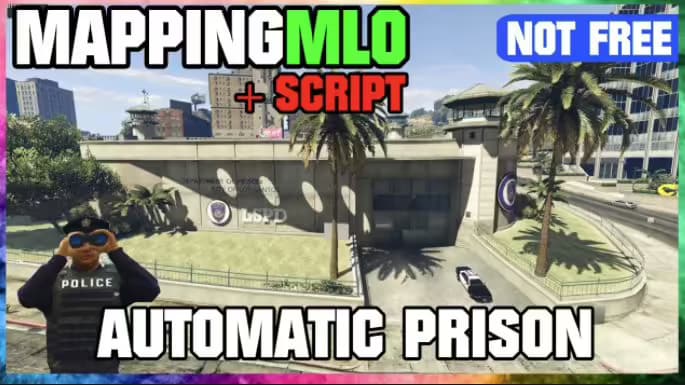 Prison / Jail MLO + Script esx FiveM Script