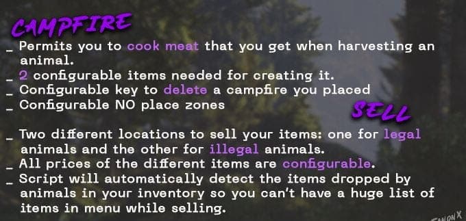 FiveM ESX Hunting Script FiveM Script — esx 6
