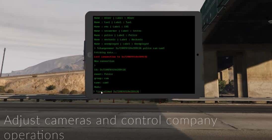 Security Camera Job FiveM Script — esx 2