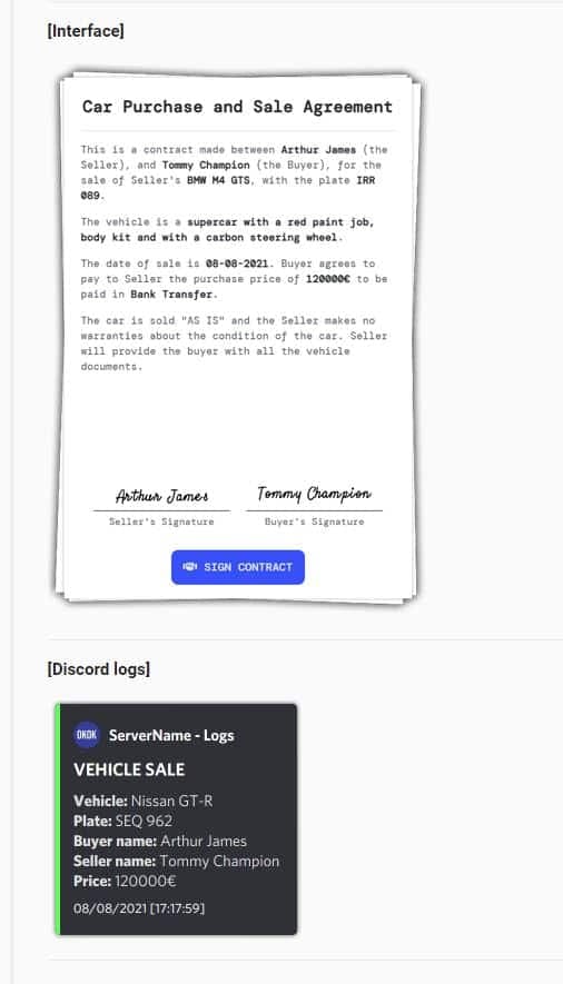 okokContract FiveM Script — esx 2