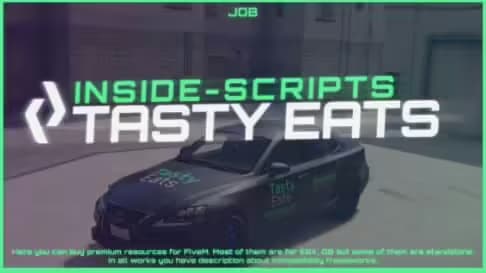 Tasty Eats Job FiveM Script — esx