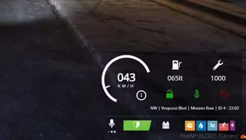 M-HUD esx FiveM Script