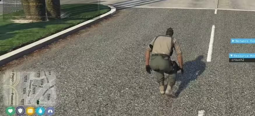 FiveM Advanced Crouch Script esx FiveM Script