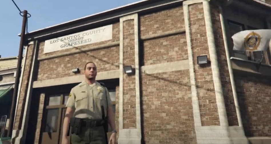 Grapesheed Sheriff MLO FiveM Script — esx 3