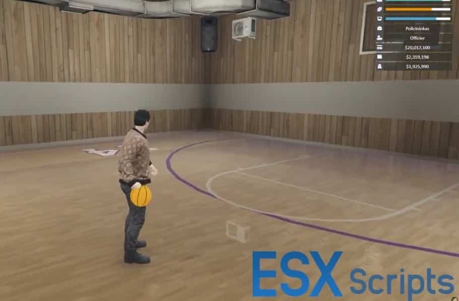 FiveM Basketball (Script + Map) FiveM Script — esx 2