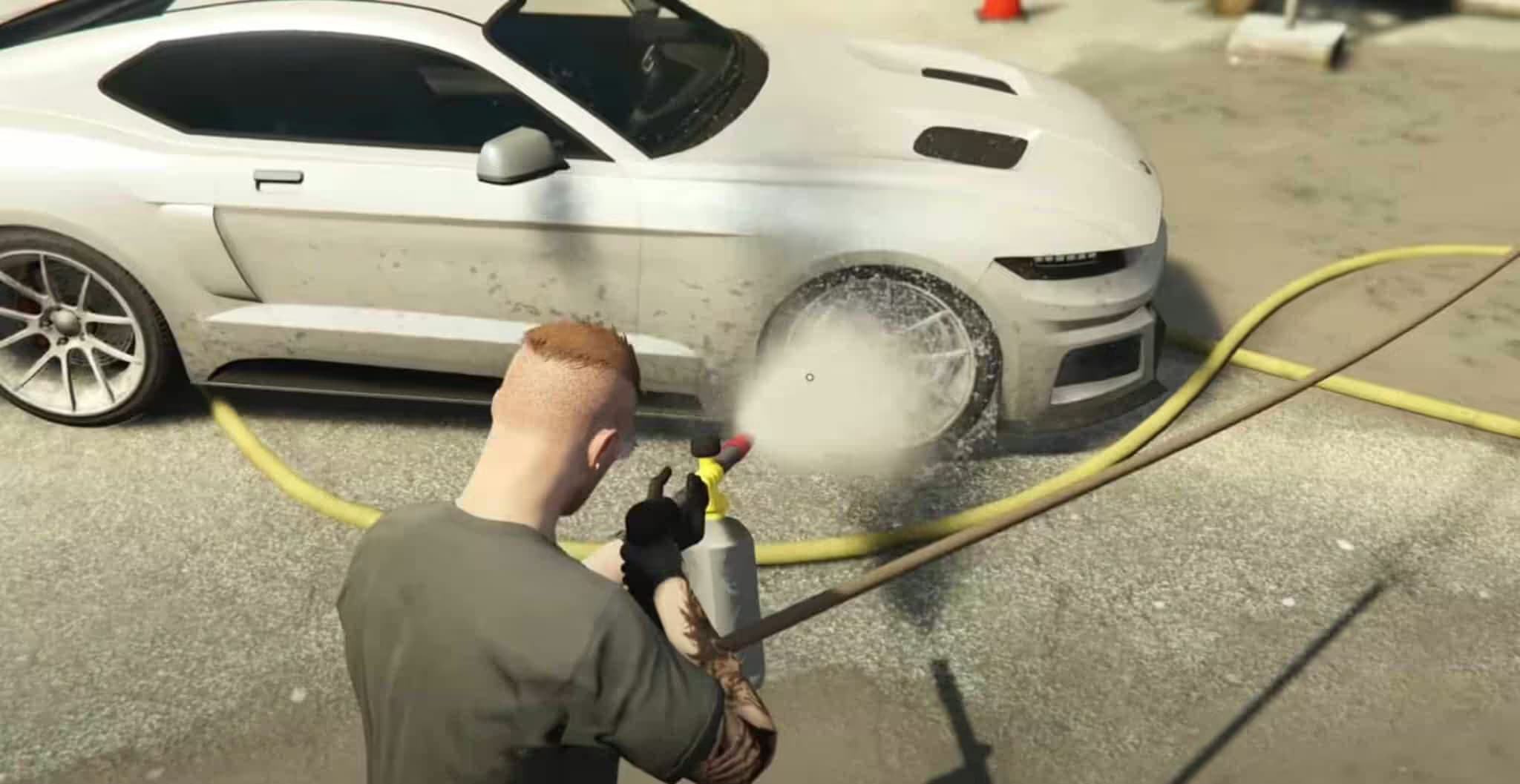 Pressure Washer Car Wash esx FiveM Script