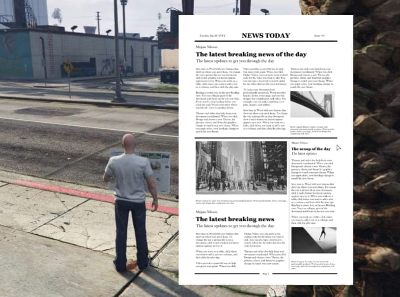 FiveM Comic/Newspaper Script FiveM Script — esx 2