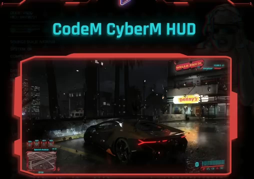FiveM Cyberpunk HUD esx FiveM Script