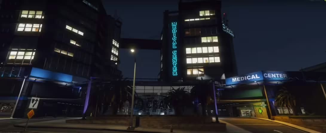 Ocean Medical Center (MLO) FiveM Script — esx 5