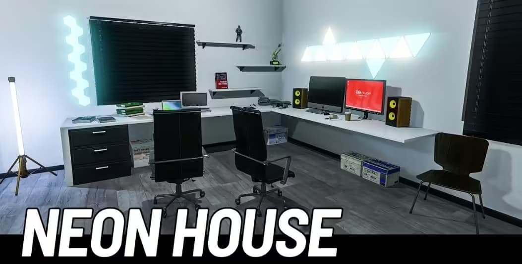 FiveM Vinewood Neon House esx FiveM Script
