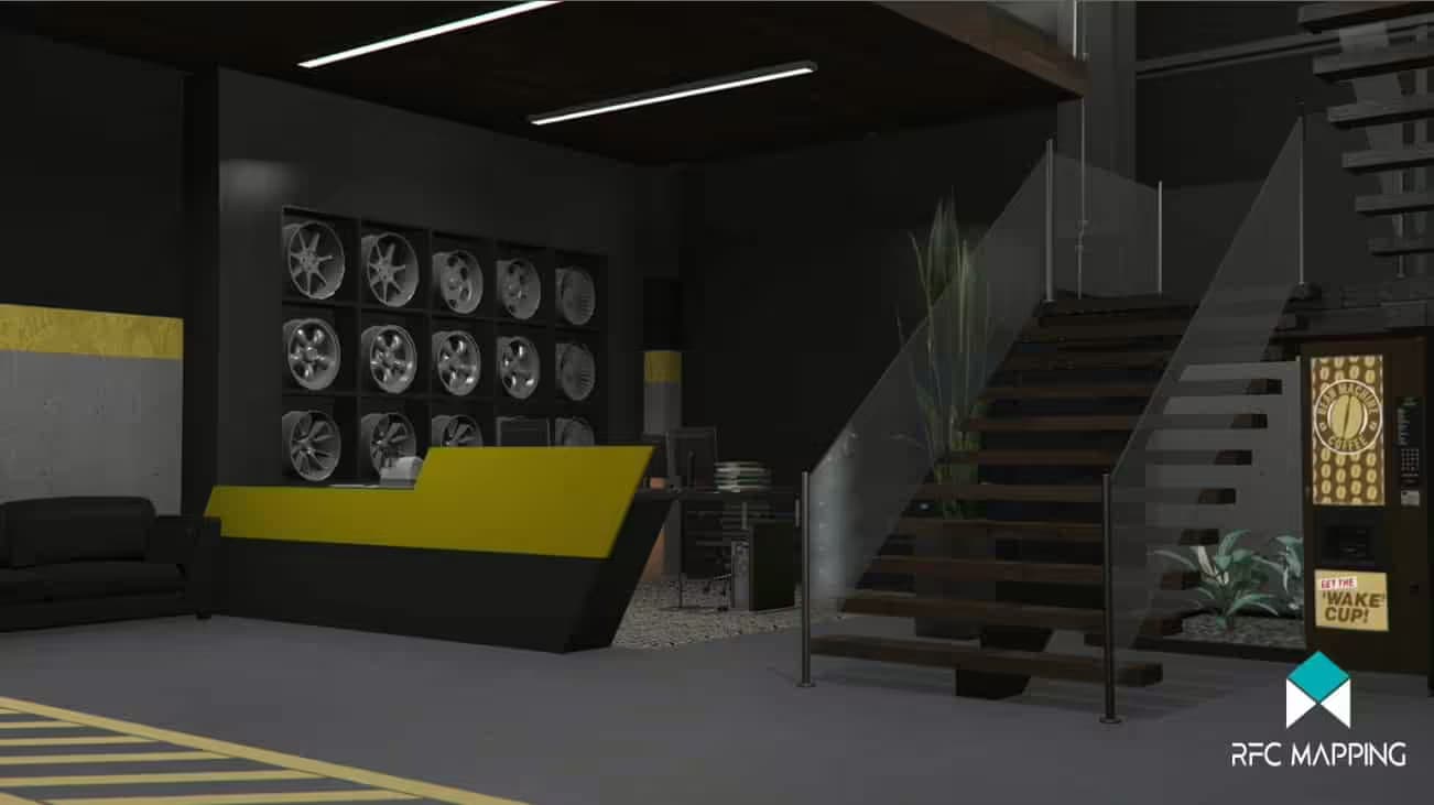 East Customs Garage MLO [Car Workshop, Tuner Shop] FiveM Script — esx 7