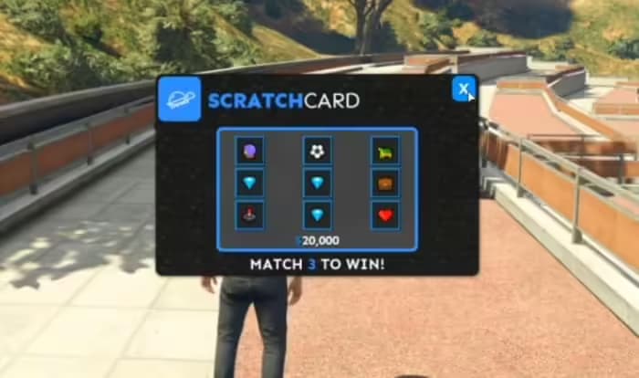 Scratchcard (LuckGame) FiveM Script — esx 4