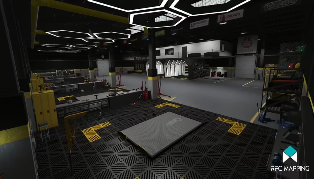 East Customs Garage MLO [Car Workshop, Tuner Shop] FiveM Script — esx 5