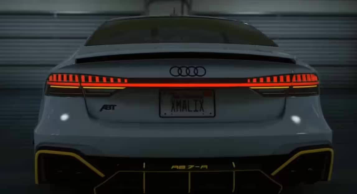 Audi RS7 R C8 ABT Animated Lights esx FiveM Script