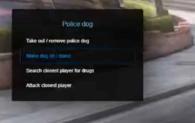 FiveM K9 script esx FiveM Script