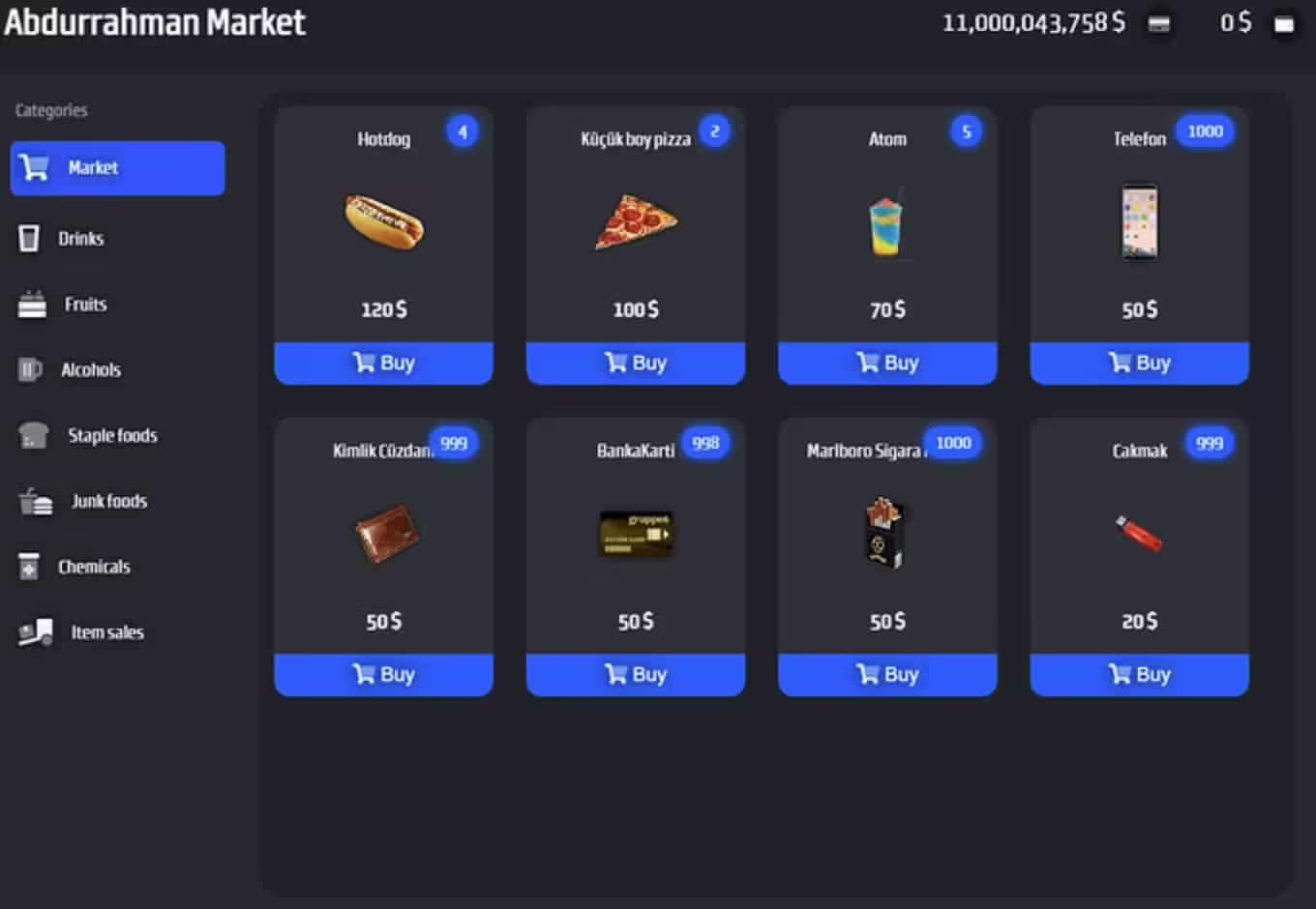 FiveM Marketplace Script (Player-Owned) FiveM Script — esx 3