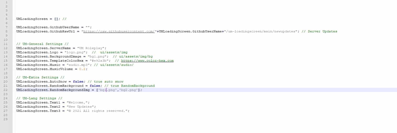 UM Loading Screen (with Minigame) FiveM Script — esx 2