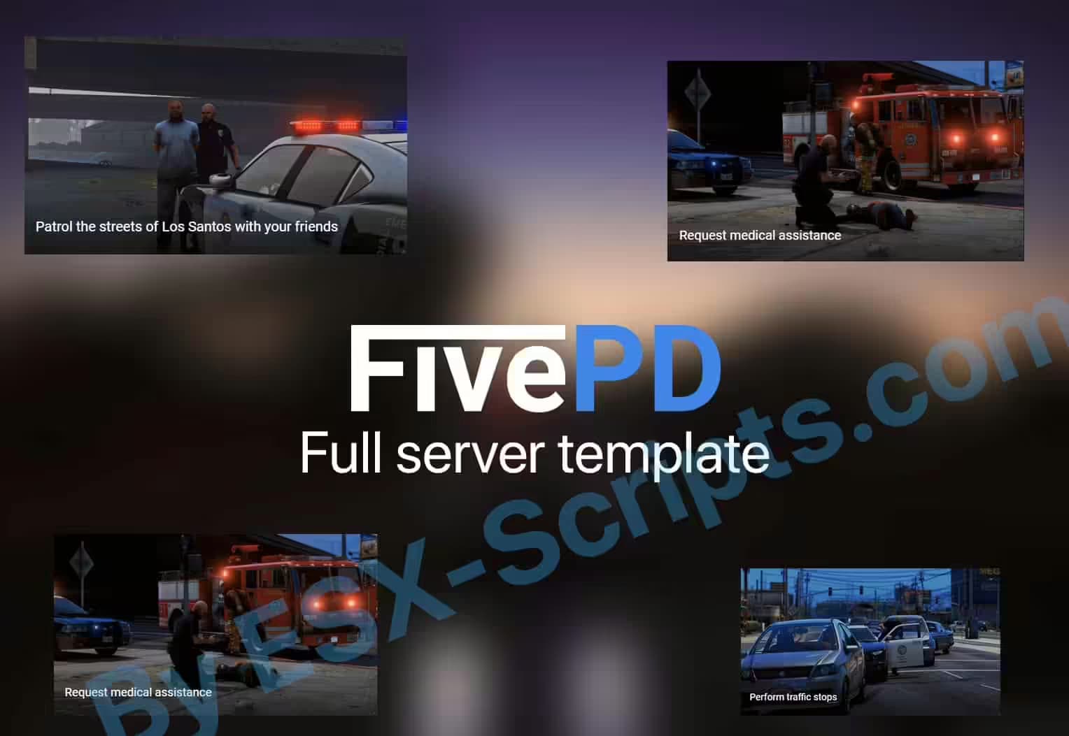 FivePD server template