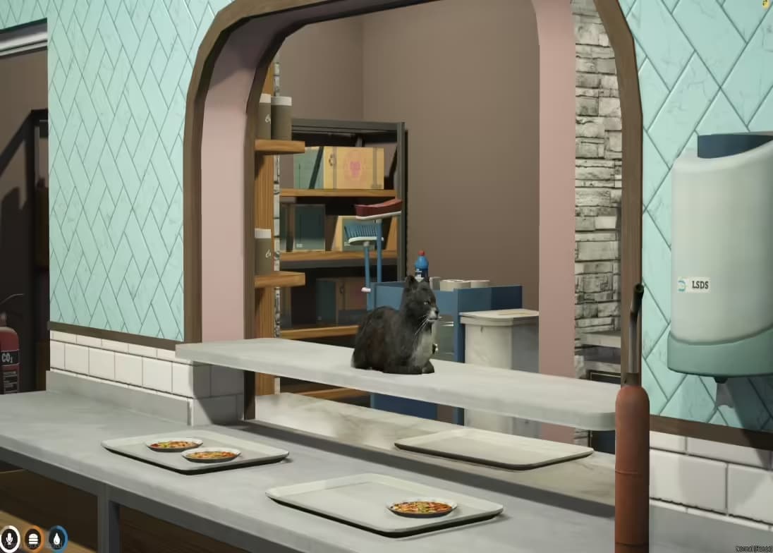 uWu Katzen-Café Job (QB) FiveM Script — qbcore 2