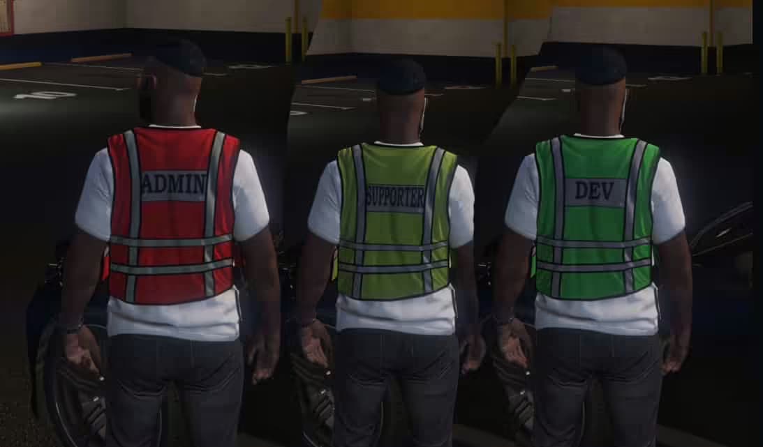 Admin/Staff vests esx FiveM Script