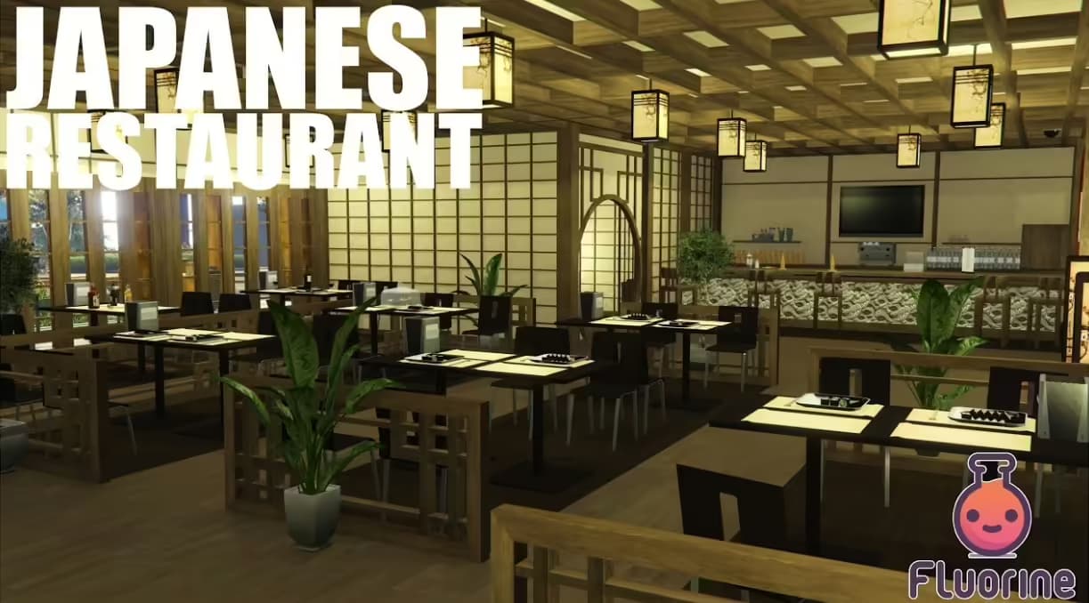 Japanese Restaurant (MLO) esx FiveM Script