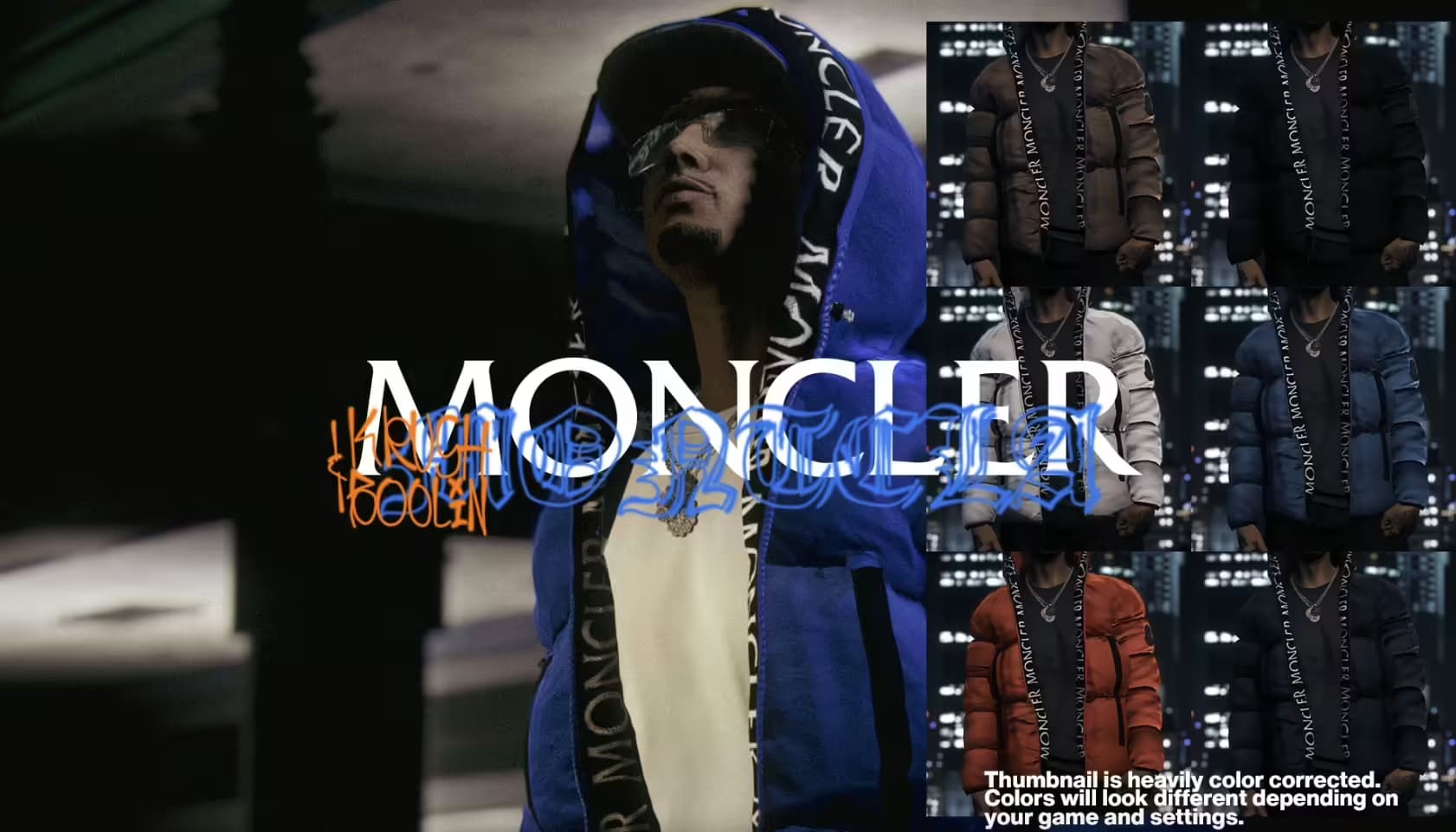 Krush’s Moncler Jacket esx FiveM Script