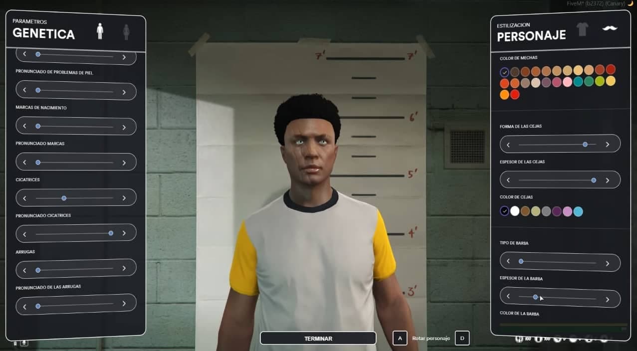 Vex Character Creator FiveM Script — esx 2