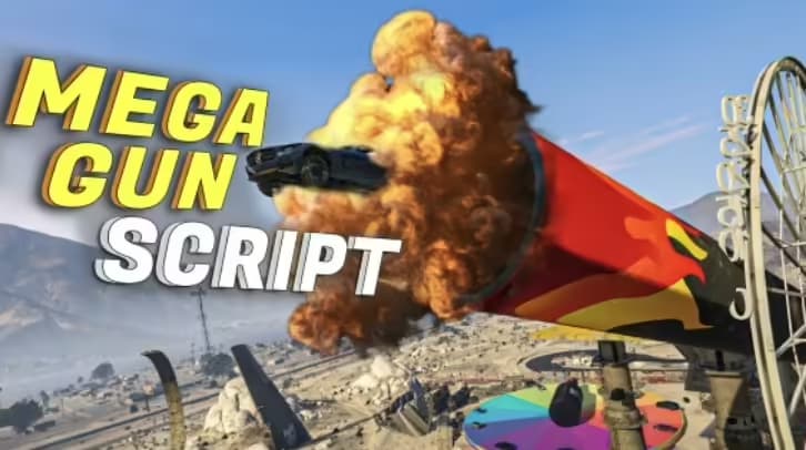 Car Mega Gun (MLO+Script Minigame) FiveM Script — esx
