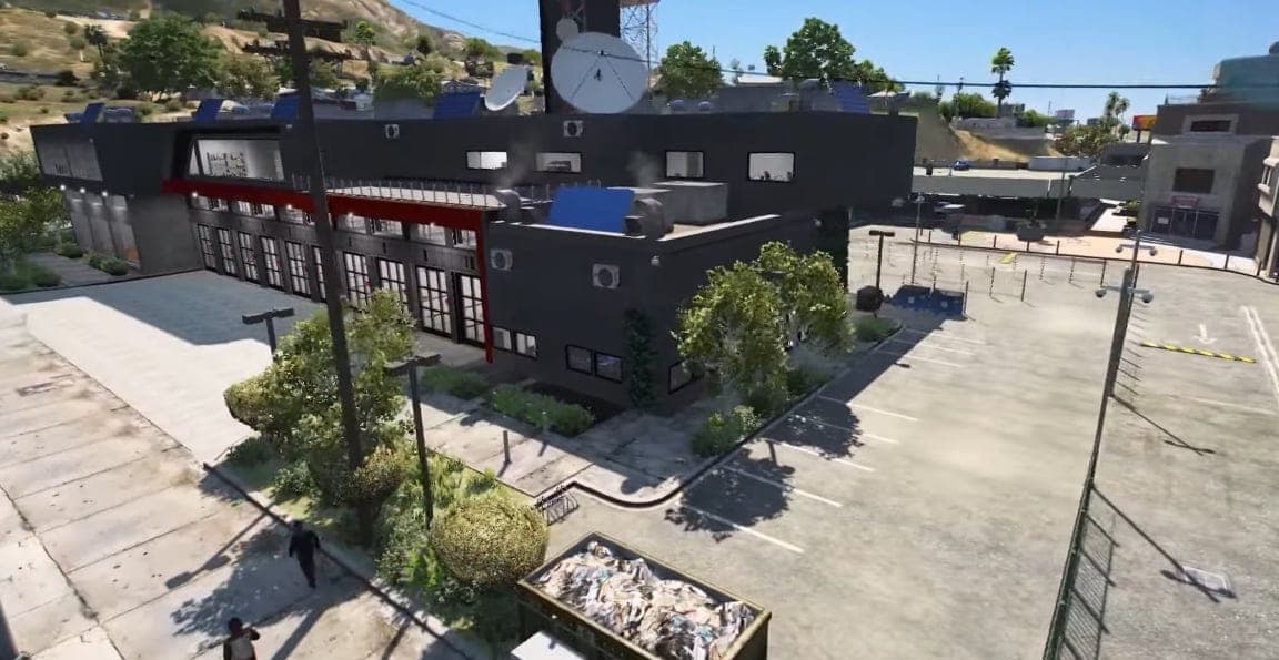 NXP Fire Department Map FiveM Script — esx 2