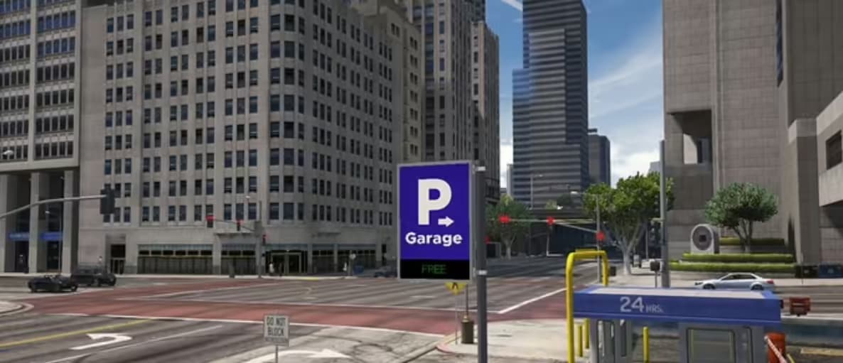 Parking Signs FiveM Script — esx