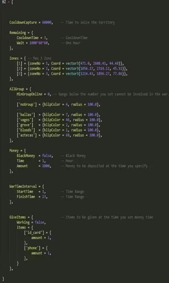 QB Gang Zone War System FiveM Script — qbcore 2