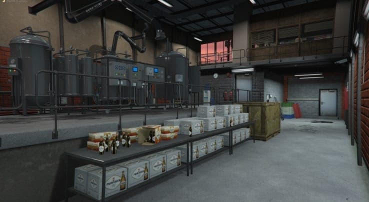Pisswasser Beer Factory MLO FiveM Script — esx 6