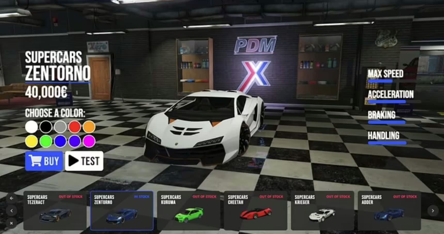 okok Vehicle Shop (QBCore / ESX) FiveM Script — esx 2