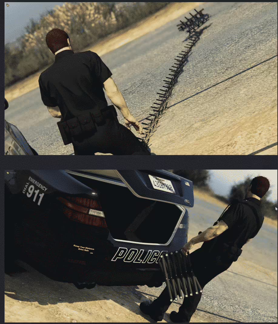 FiveM Realistisches Nagelband-Skript FiveM Script — esx 3