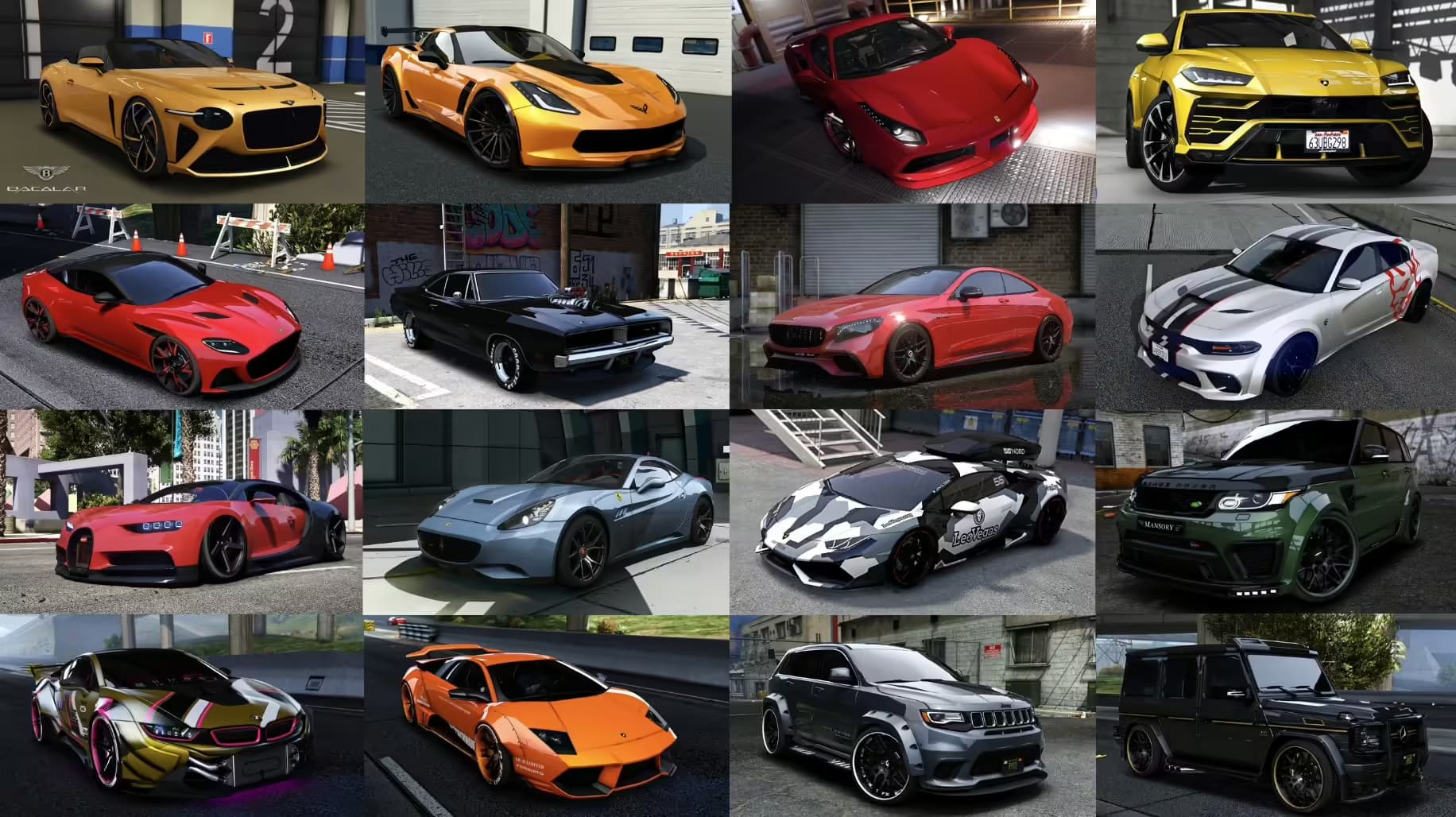 GTA 5 Ultimate Car Pack FiveM Script — esx 2