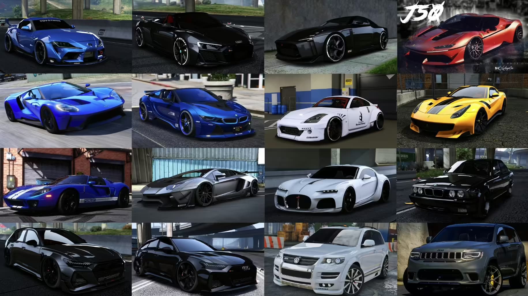 GTA 5 Ultimate Car Pack FiveM Script — esx 4