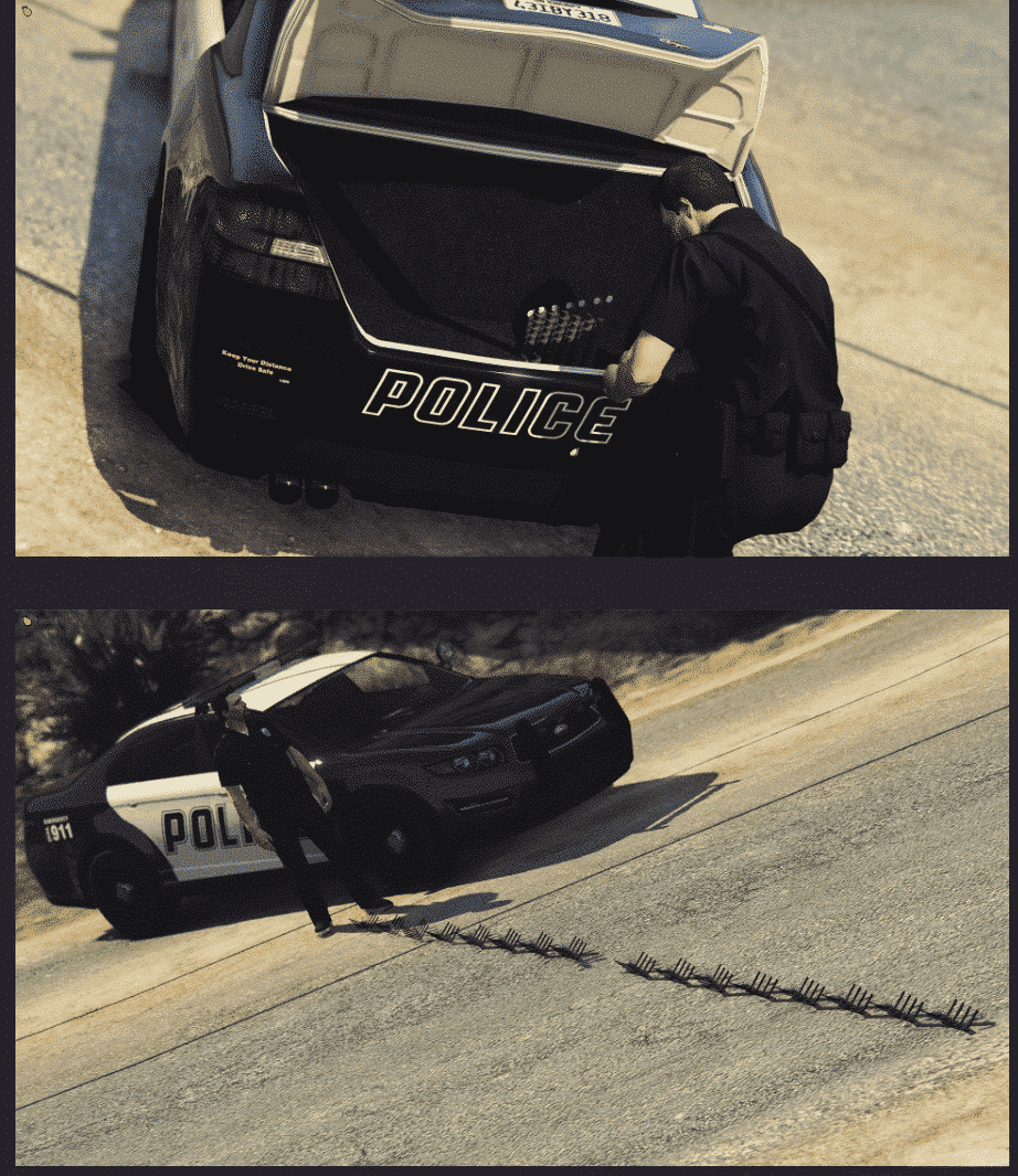 FiveM Realistisches Nagelband-Skript FiveM Script — esx 4