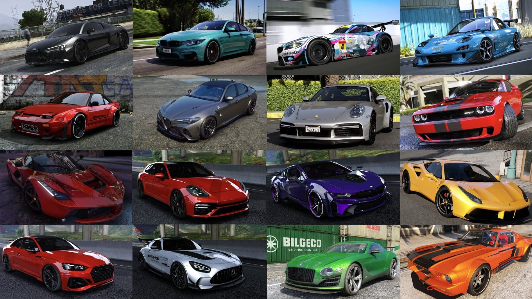 GTA 5 Ultimate Car Pack FiveM Script — esx 6