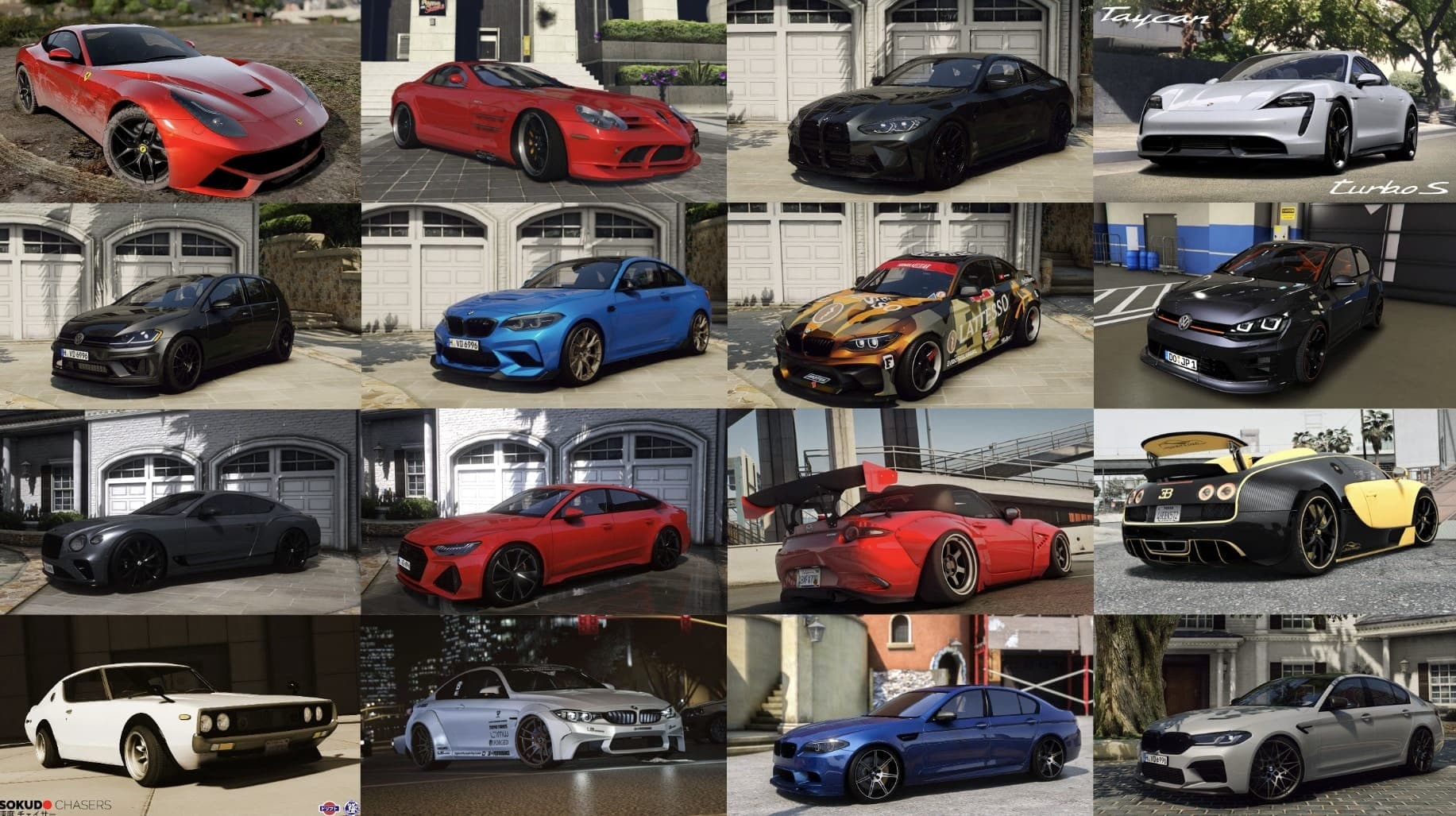 GTA 5 Ultimate Car Pack FiveM Script — esx 5
