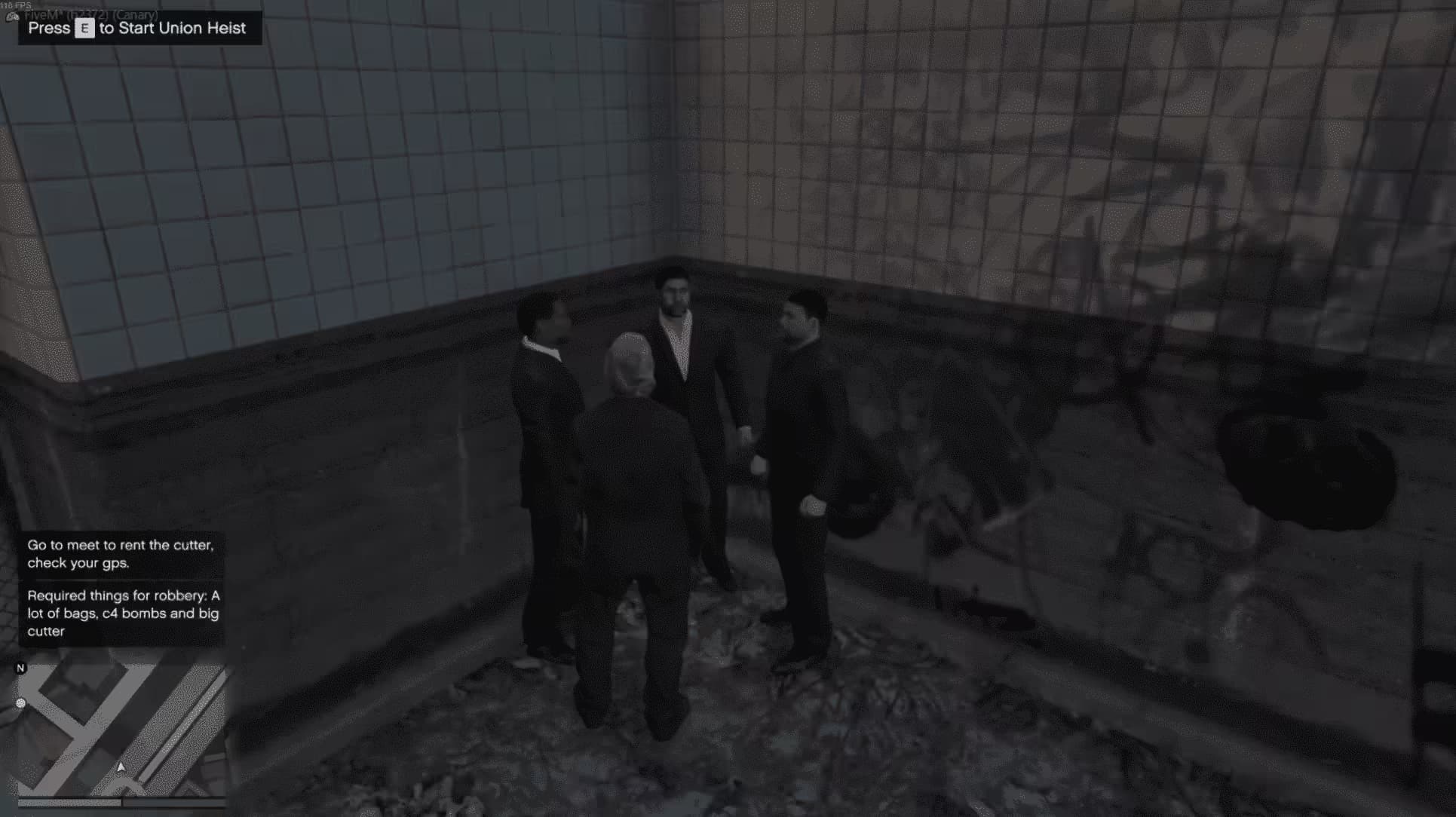 Union Überfall FiveM Script — esx 3